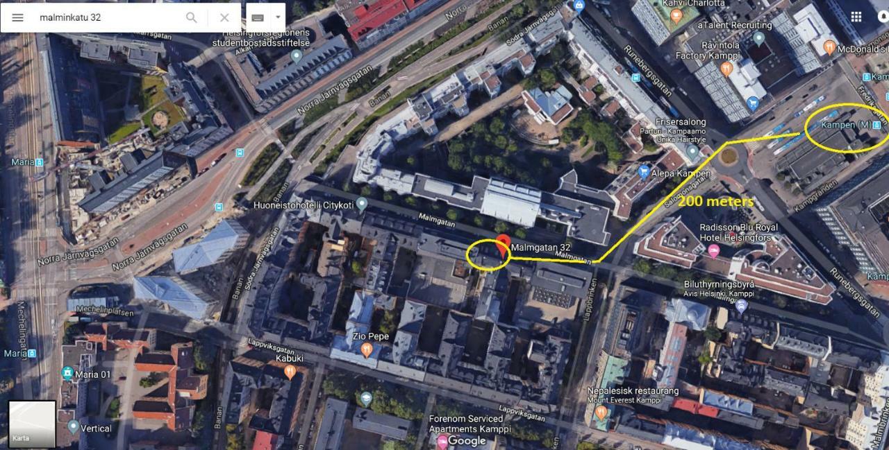 Studio In Helsinki City Center Exterior photo